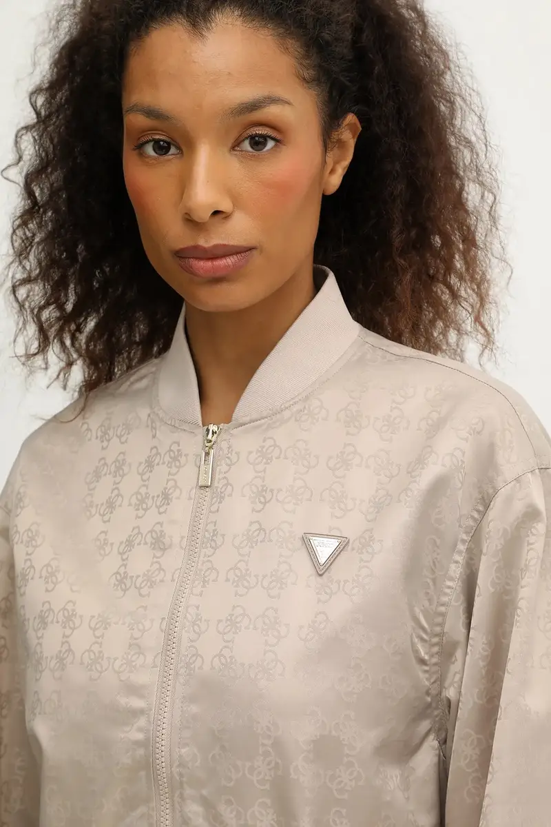 giacca bomber AOP colore beige V5YL11 WHFU0 miniatura 5