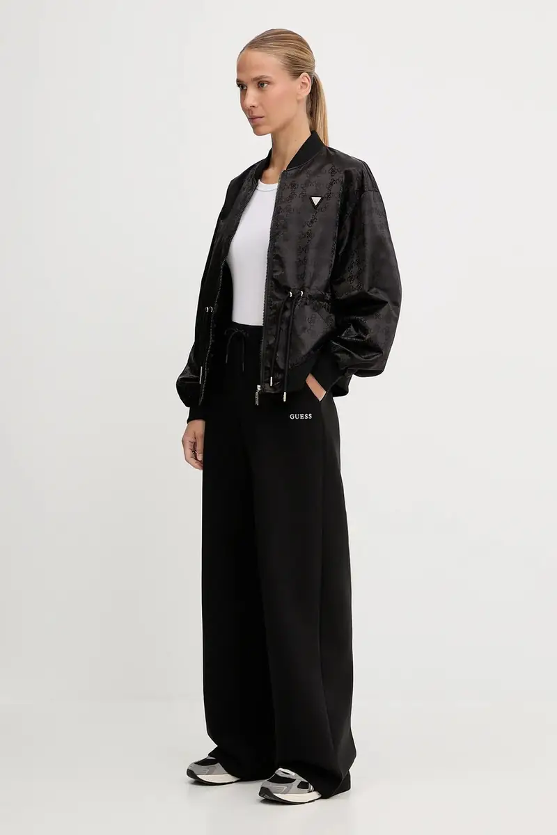 giacca bomber AOP colore nero V5YL11 WHFU0 miniatura 2