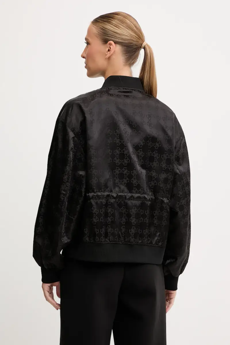 giacca bomber AOP colore nero V5YL11 WHFU0 miniatura 3