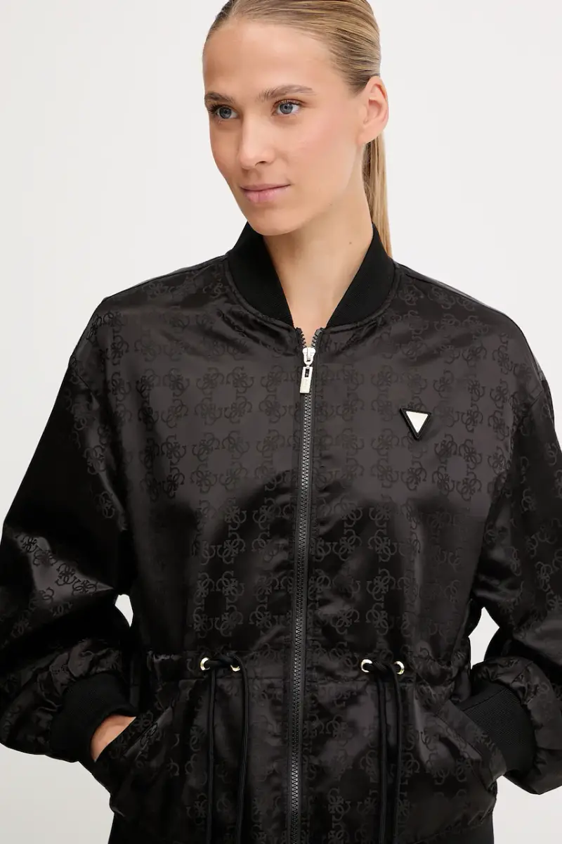 giacca bomber AOP colore nero V5YL11 WHFU0 miniatura 4