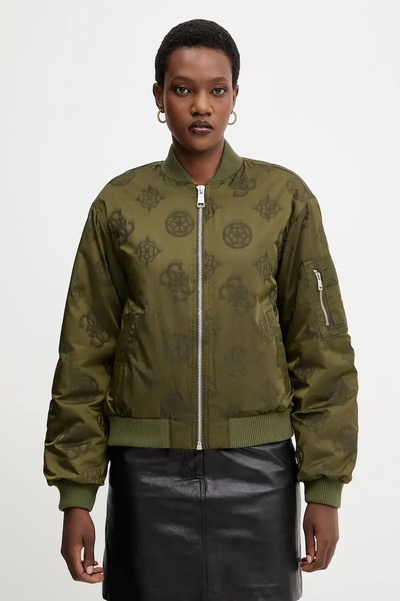 giacca bomber PHILOMENE colore verde W5YL08 WHDK2
