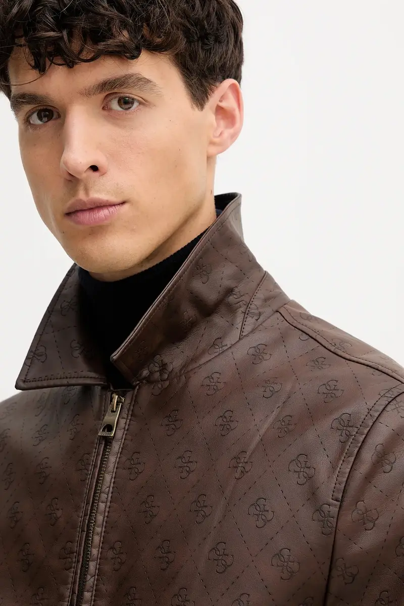 giacca colore marrone M5YL01 WGUC0 miniatura 4