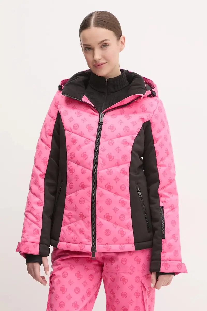 giacca da sci colore rosa W4PL3N WH0K0