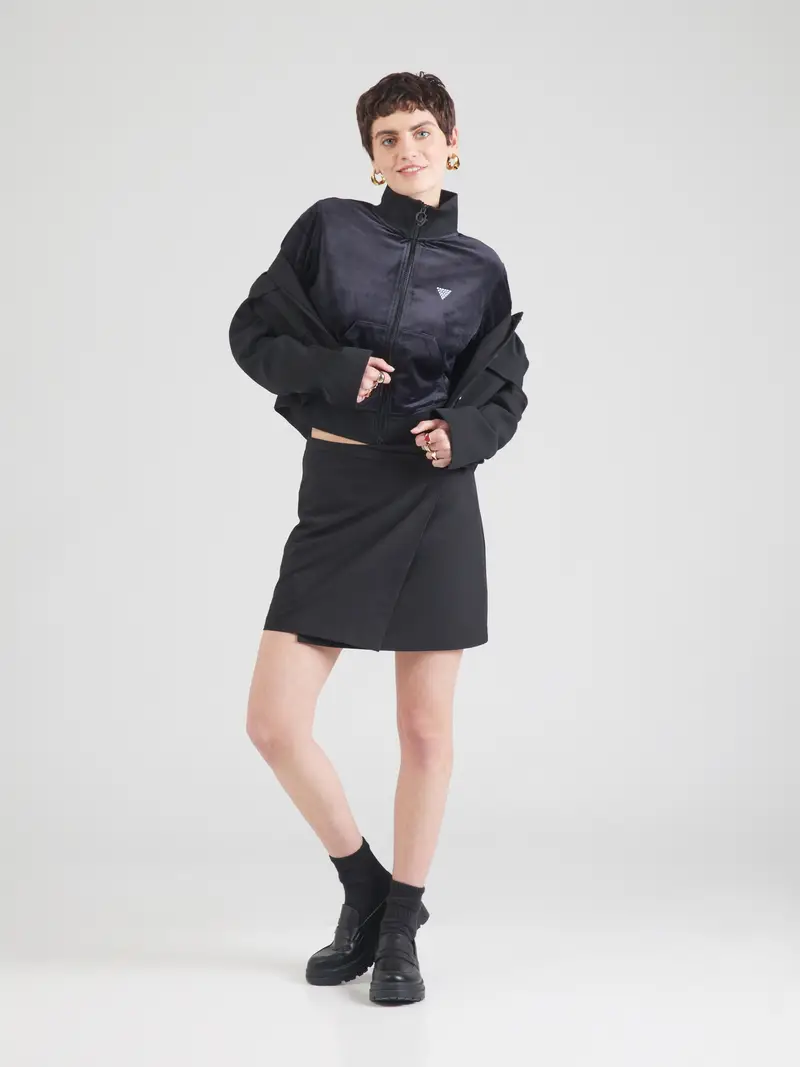 GUESS Giacca di felpa 'COUTURE' nero miniatura 3