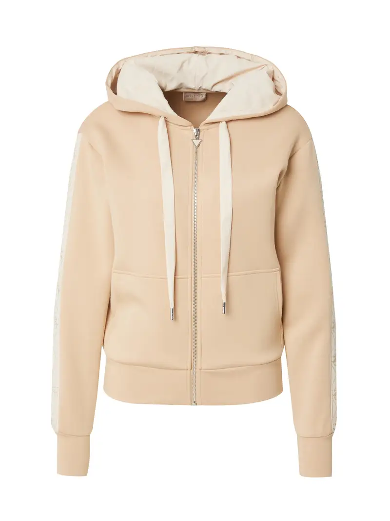 GUESS Giacca di felpa  marrone chiaro