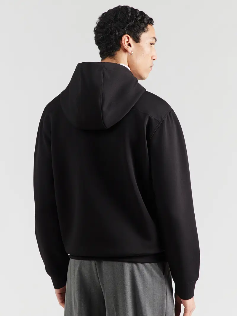 Giacca di felpa nero miniatura 3