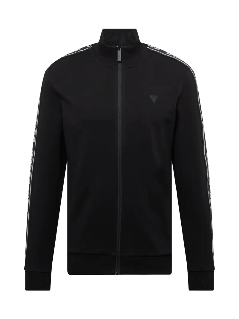 Giacca di felpa nero / bianco