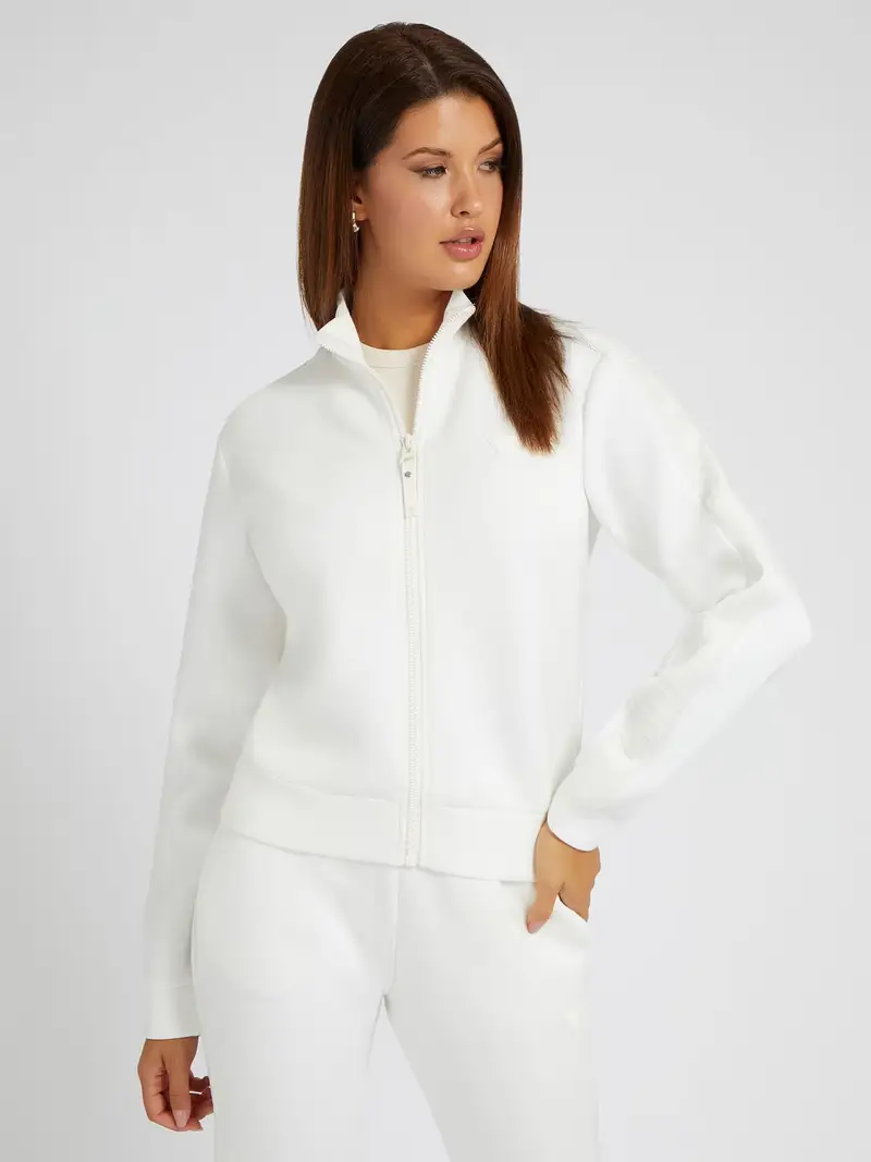 Giacca di felpa 'New Allie' bianco miniatura 2