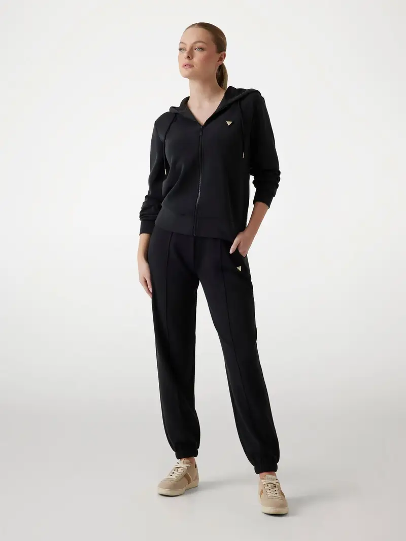 GUESS Giacca di felpa 'OLYMPE' nero miniatura 2