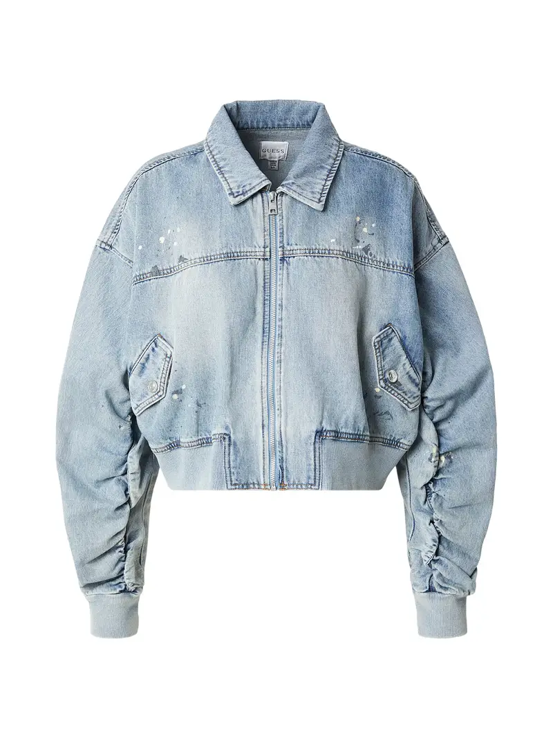 Giacca di mezza stagione ANNA blu denim / grigio / bianco