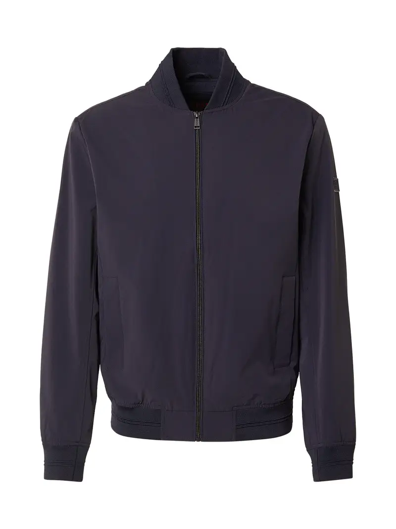 Giacca di mezza stagione blu scuro