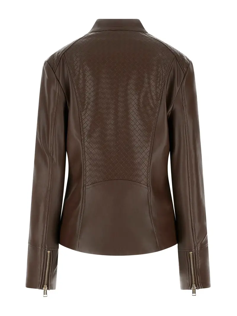 Giacca di mezza stagione CLAUDINE marrone scuro miniatura 2