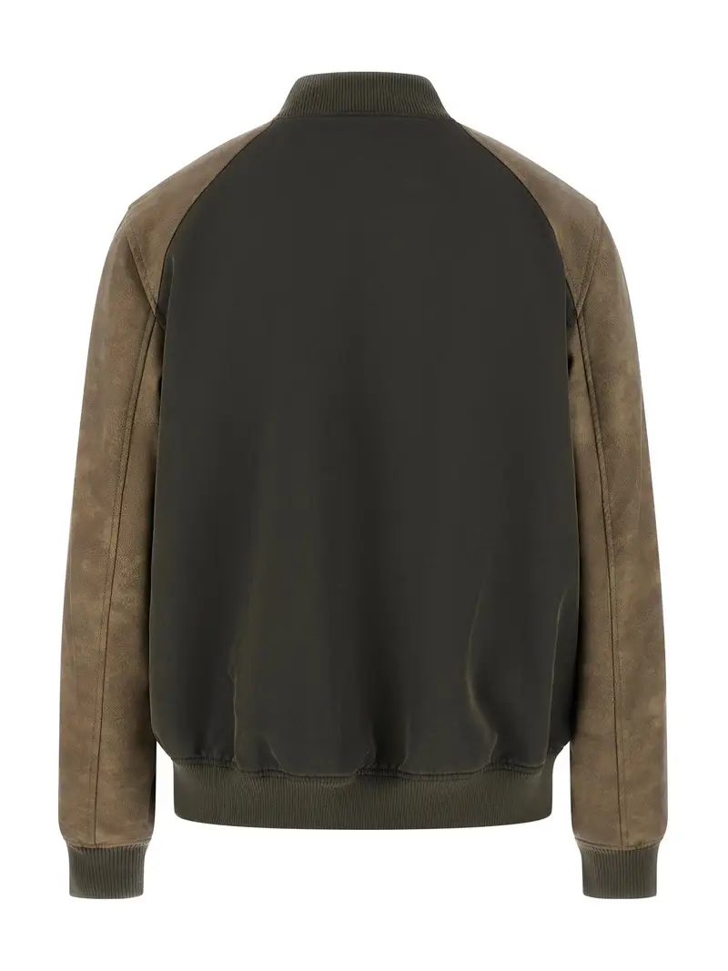 Giacca di mezza stagione HERITAGE VARSITY cachi / oliva miniatura 2