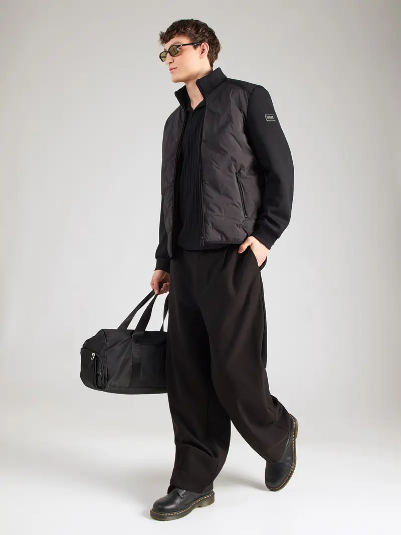 Giacca di mezza stagione nero miniatura 3