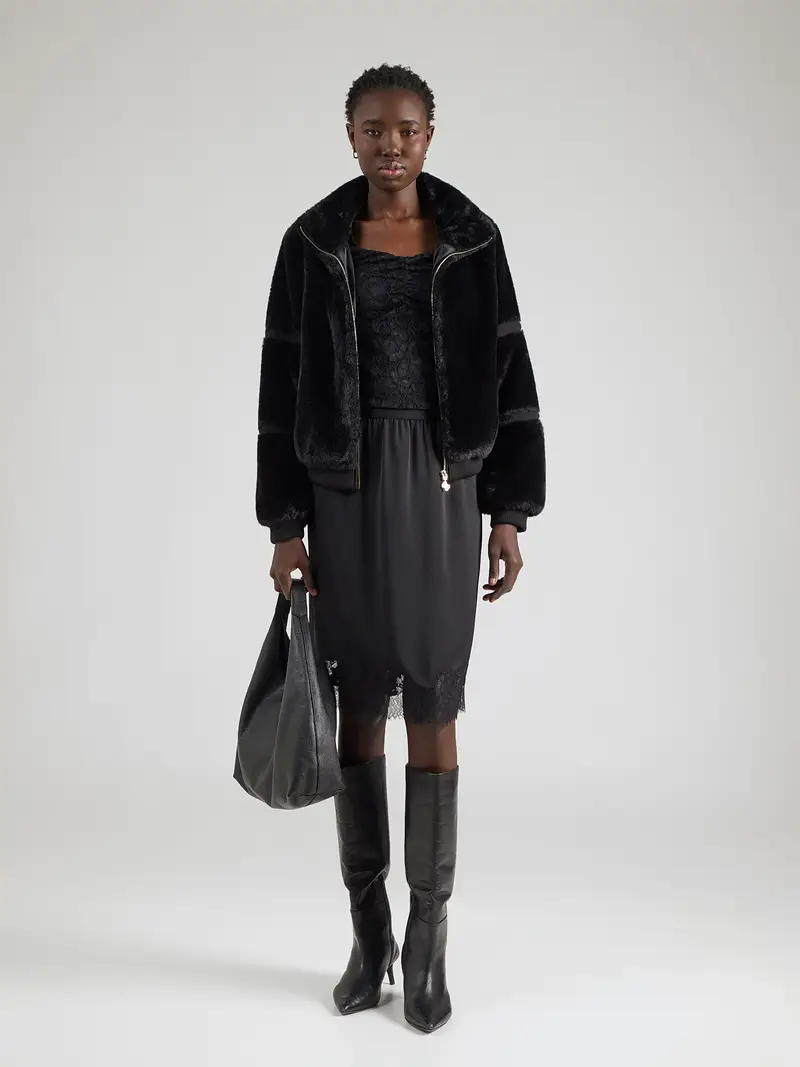 Giacca di mezza stagione nero miniatura 3