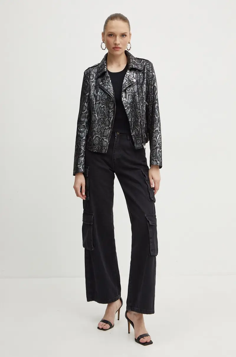 giacca donna colore nero W4RL32 WFZU0 miniatura 2