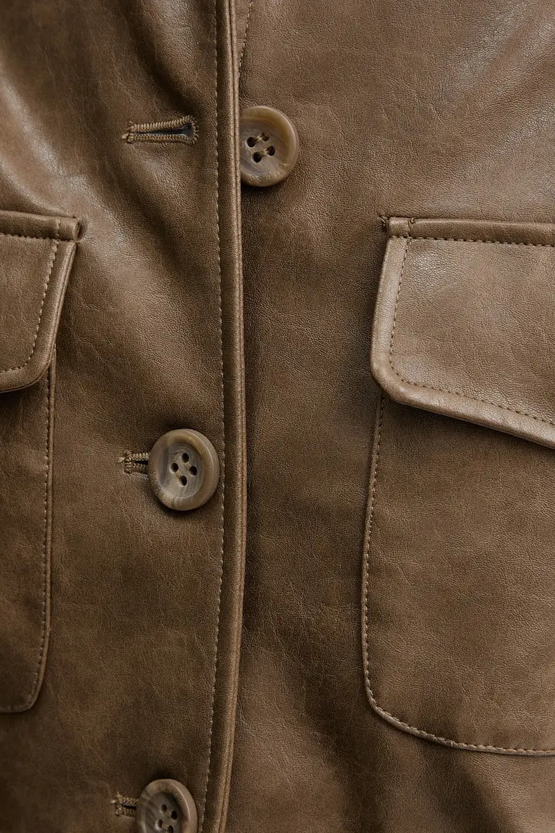 giacca DORA colore marrone W5YL35 WHGW0 miniatura 5