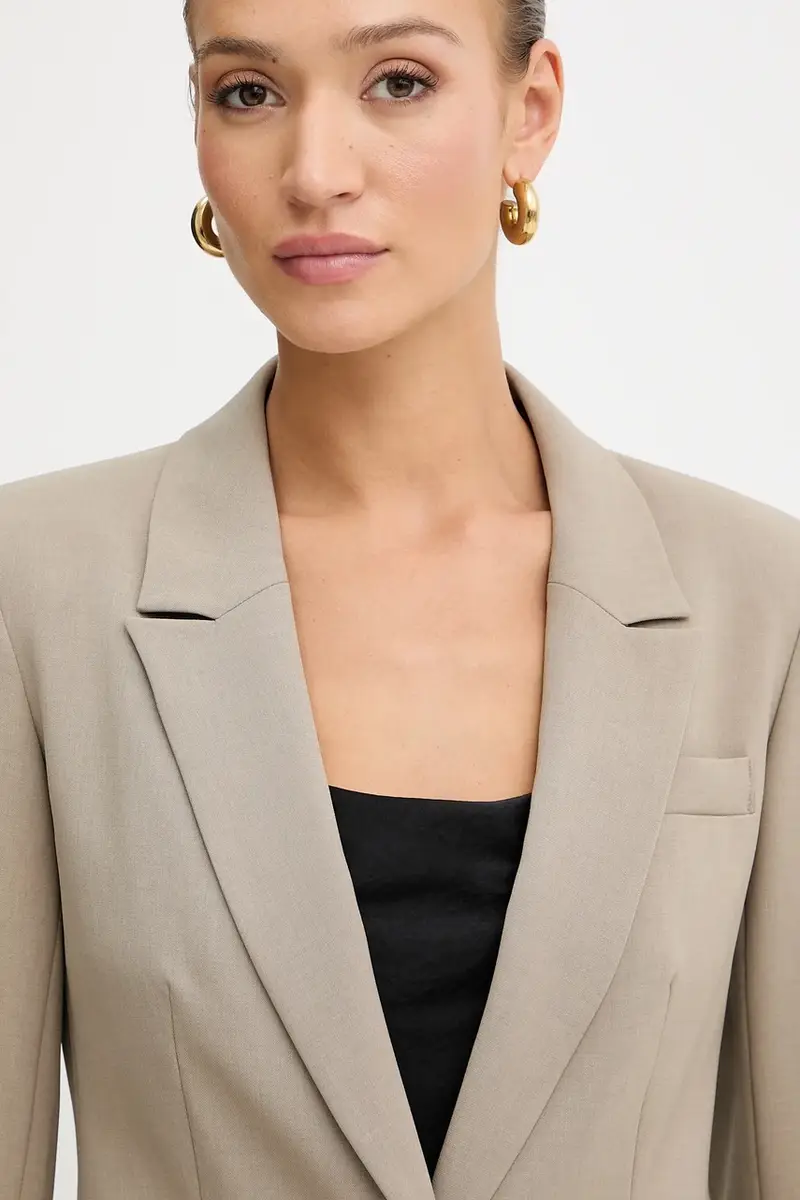 giacca DOROTHEE colore beige W5YN41 WHD92 miniatura 4