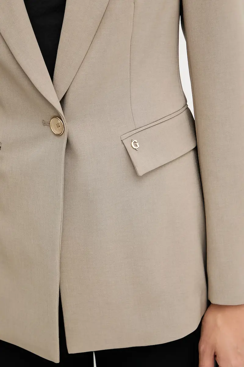 giacca DOROTHEE colore beige W5YN41 WHD92 miniatura 5