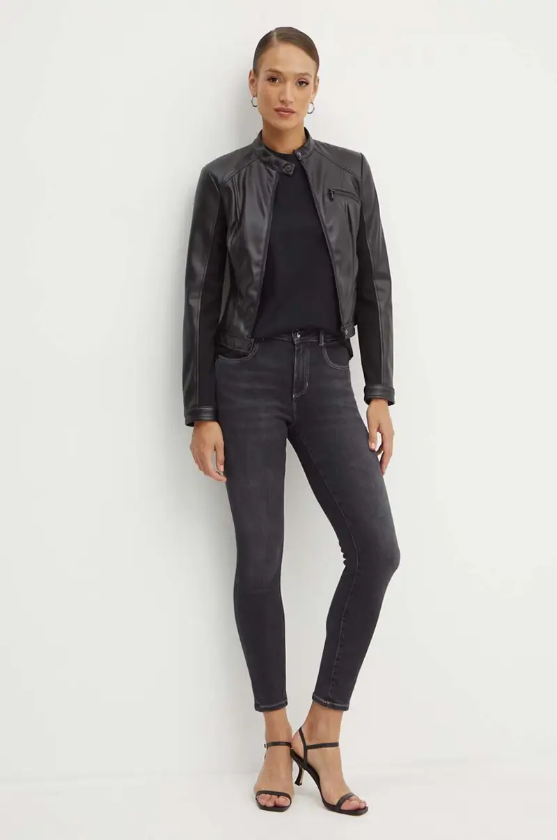 giacca FIAMMETTA donna colore nero W4YL04 WE480 miniatura 2