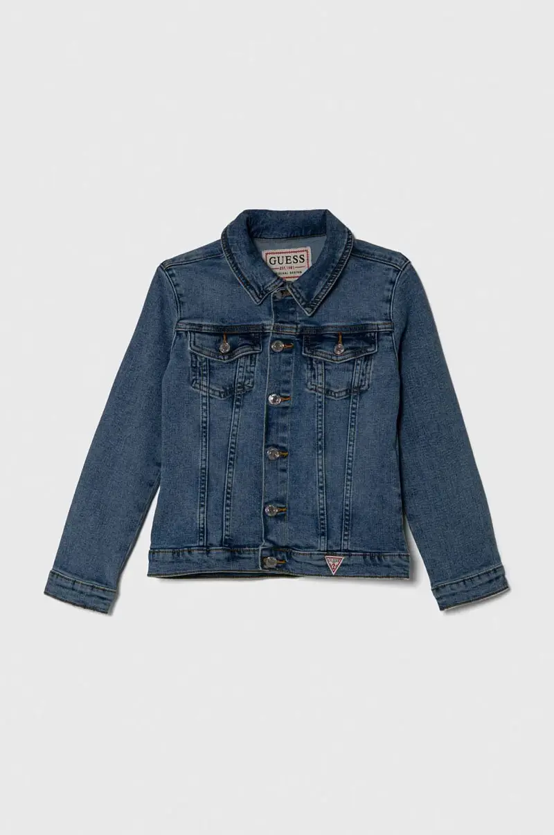 giacca jeans bambino/a colore blu