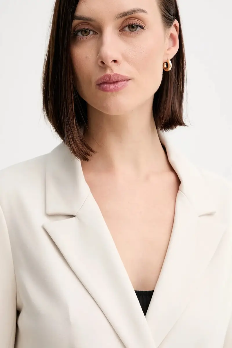 giacca MAELICE colore beige W5YN39 KCMU2 miniatura 4