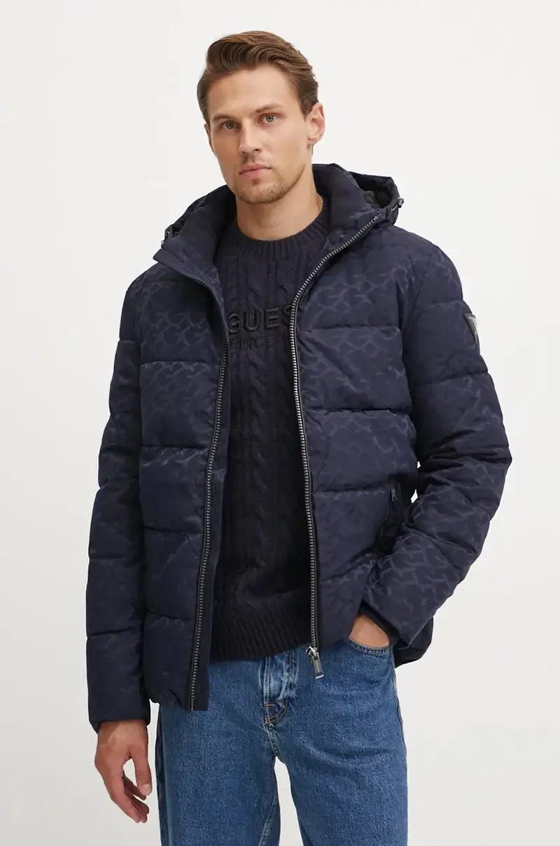 giacca MONOGRAM uomo colore blu navy M4BL42.WG9L2