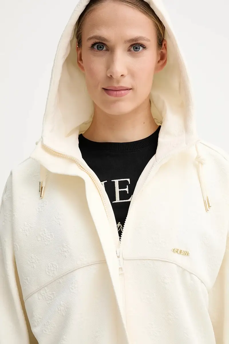 giacca PEONY colore beige V5YQ05 KBSL2 miniatura 4