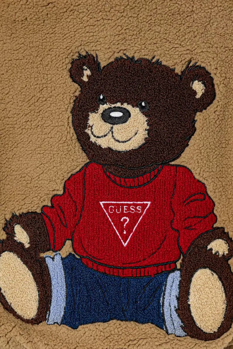 giacca per bambini colore giallo H5YJ02 W0330 Marrone miniatura 3