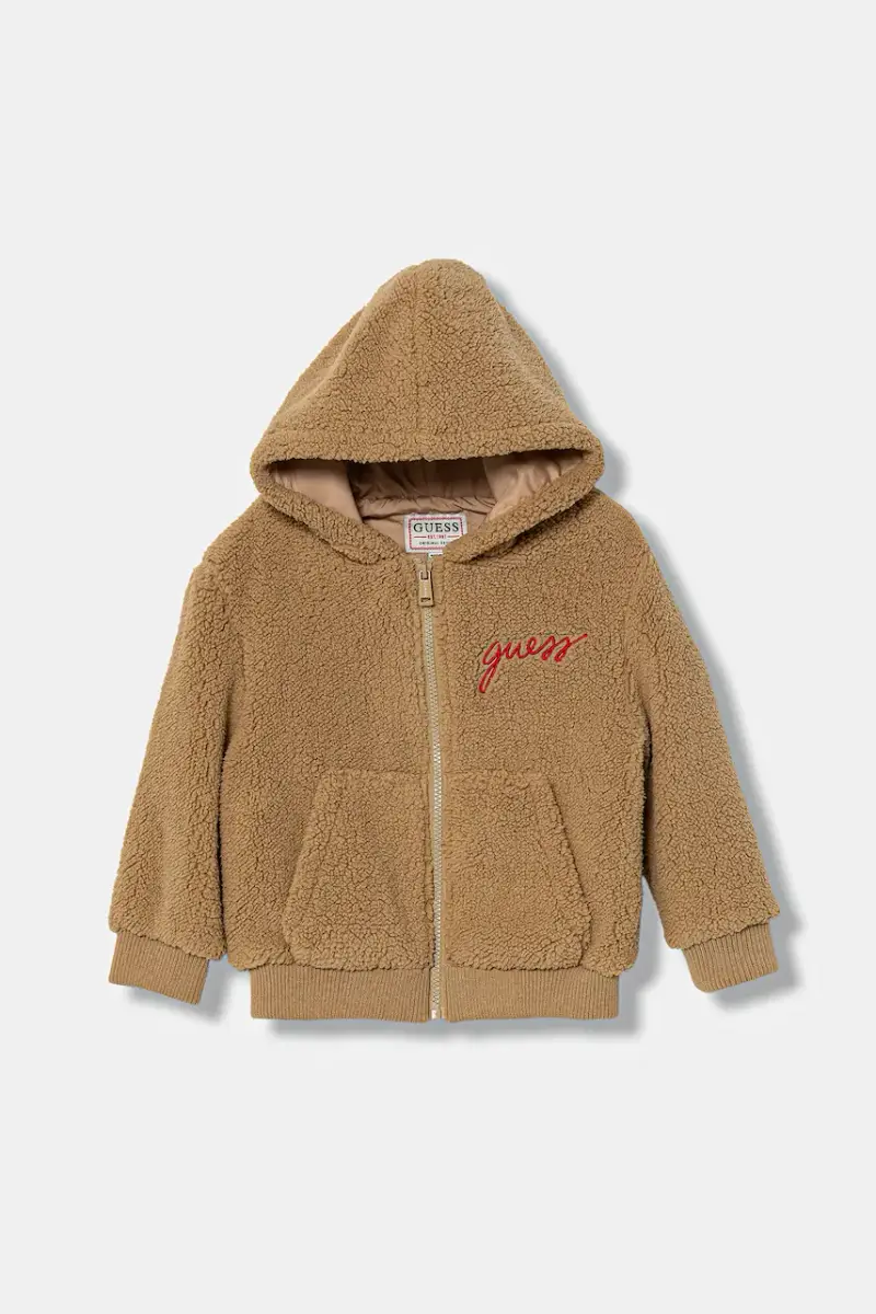 giacca per bambini colore giallo H5YJ02 W0330 Marrone