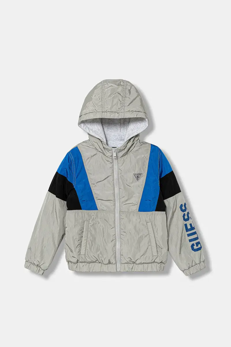 giacca per bambini colore grigio L5YL02 WF090