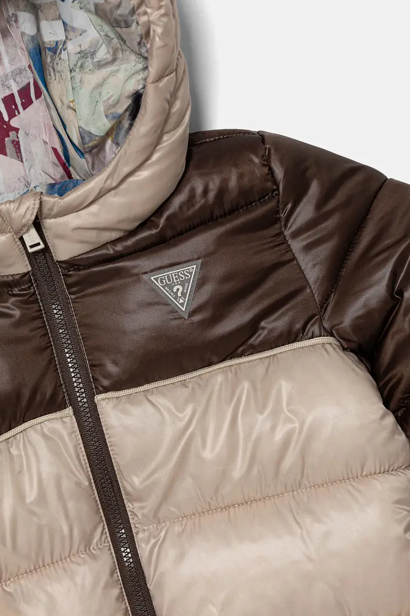 giacca per bambini colore marrone N5YL00 WEGY0 miniatura 3