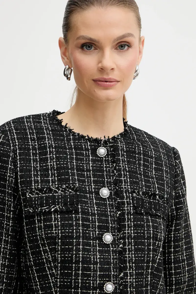 Guess Giacca Sandra Nero in tessuto miniatura 4