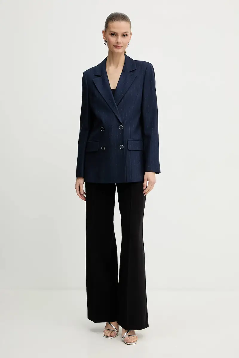 giacca ZANITA colore blu navy W5BN59 W2422 miniatura 2