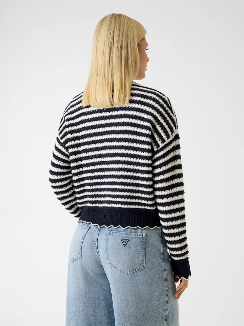 Giacchetta AMBER navy / color fango / bianco miniatura 3