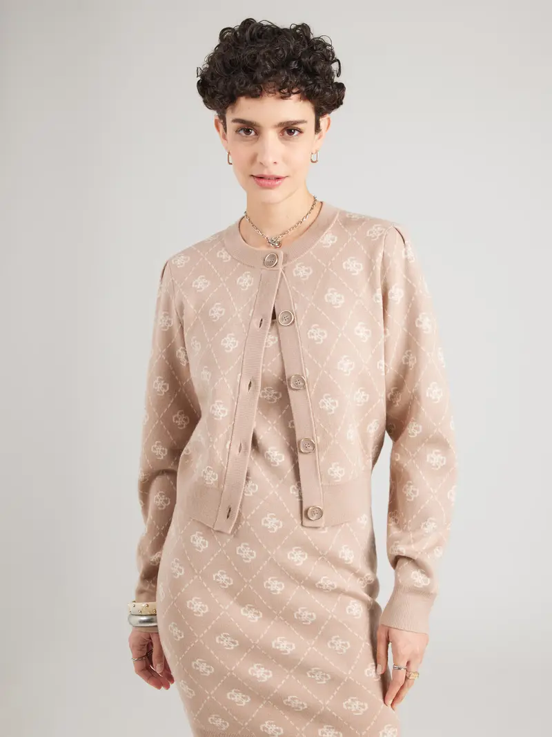 Giacchetta 'SARAH' cappuccino / bianco miniatura 2