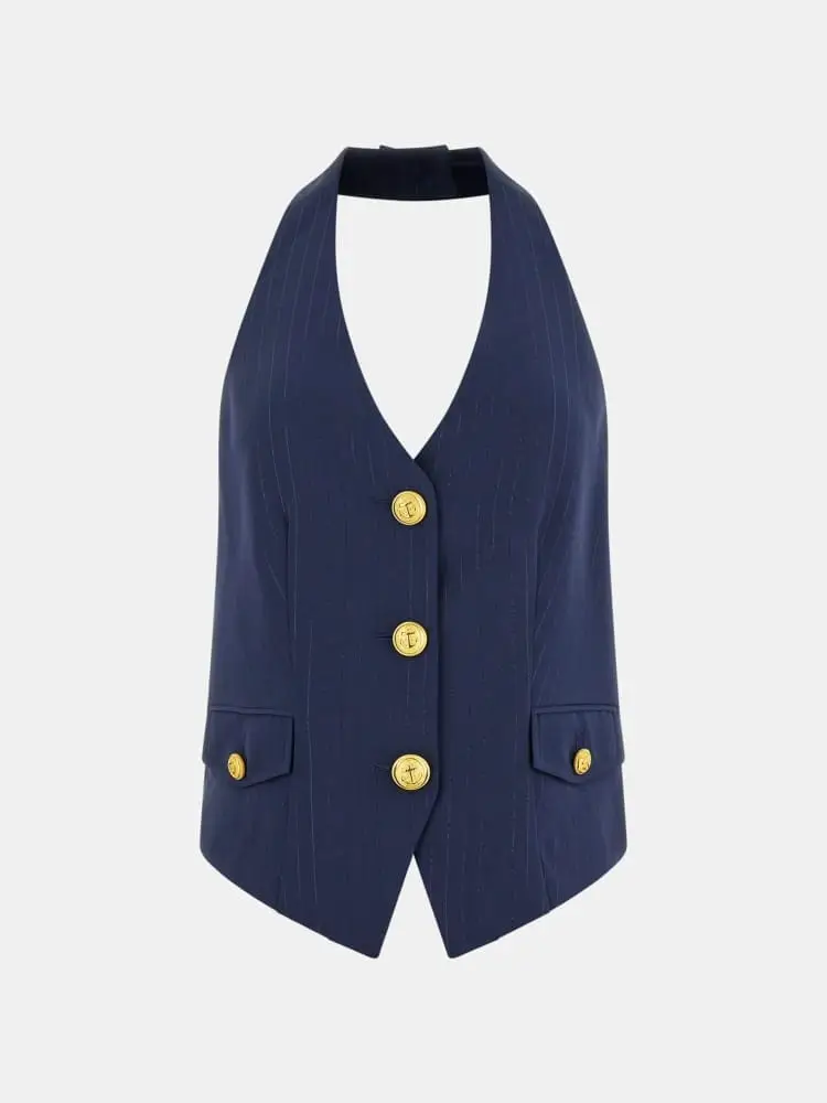 Guess Gilet Blu 4340835