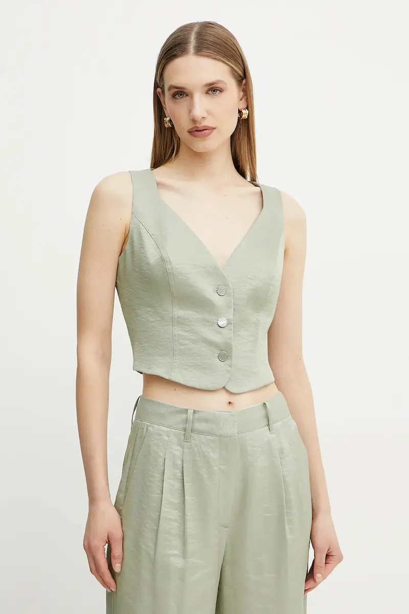 gilet CAMILLE colore verde W5GH71 WH5F0