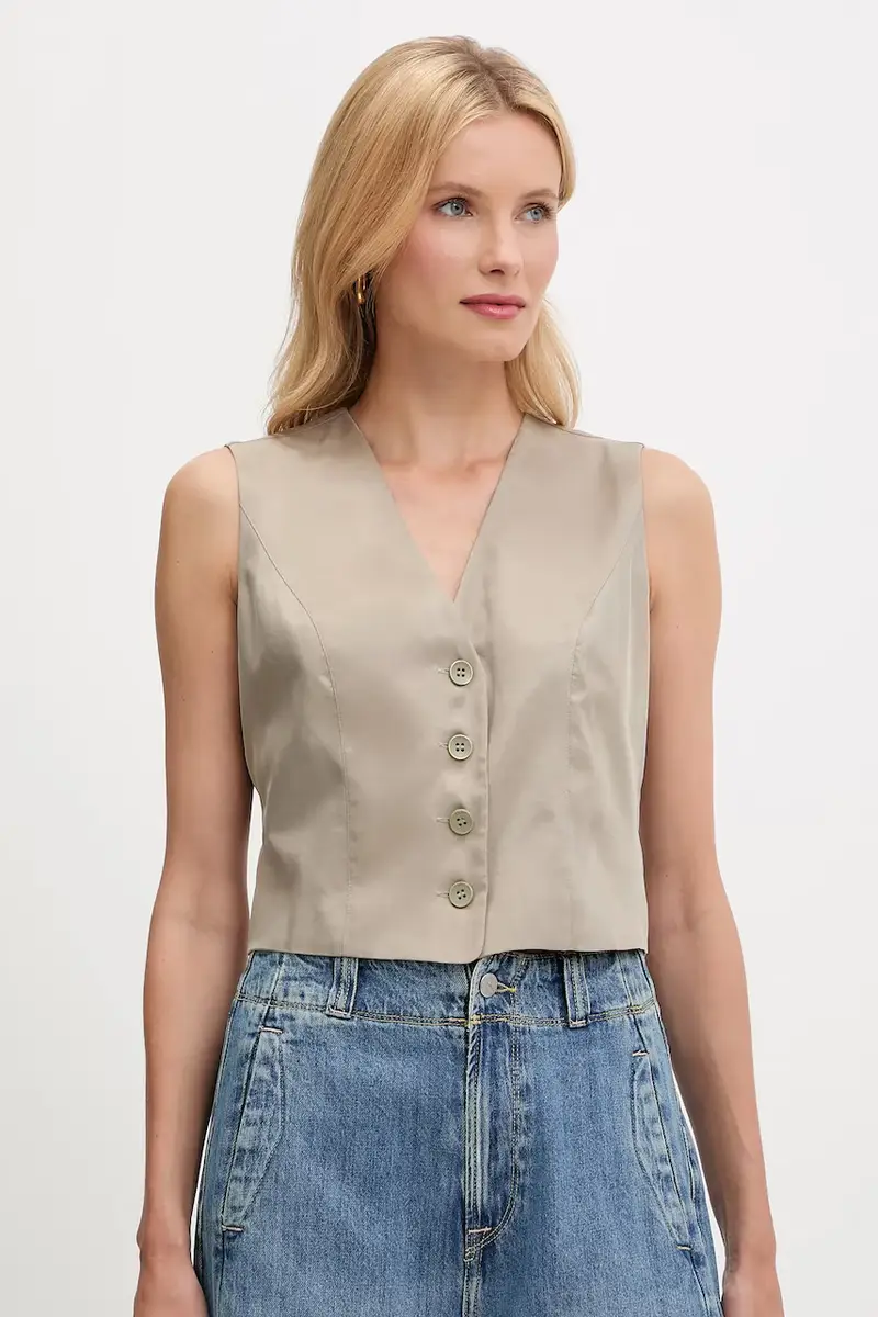 gilet CELESTINE colore verde W5YH51 WH5N2