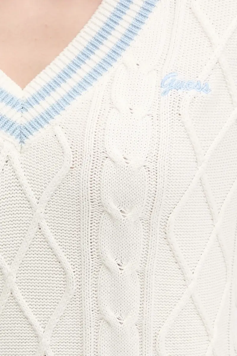 Guess Gilet Donna Beige 3292567 miniatura 5