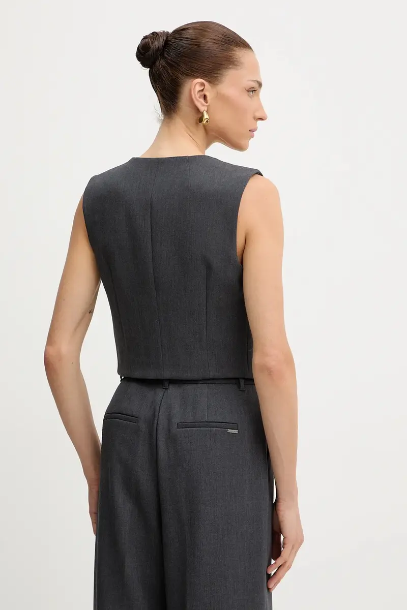 gilet JOANDRA colore grigio W5BH51 W2402 miniatura 3