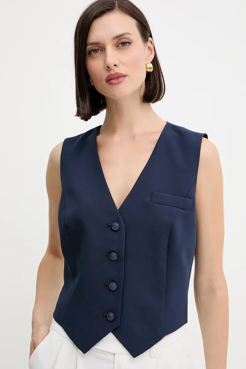 gilet THEOLINE colore blu navy W5YH55 WGHC2 miniatura 4