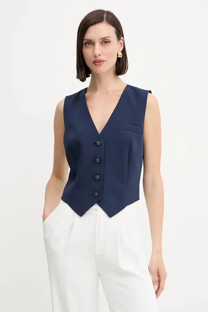 gilet THEOLINE colore blu navy W5YH55 WGHC2