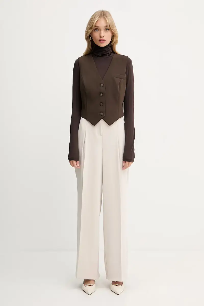 gilet THEOLINE colore marrone W5YH55 WGHC2 miniatura 2