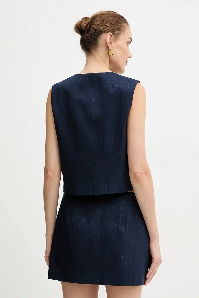 gilet ZANITA colore blu navy W5BH52 W2422 miniatura 3