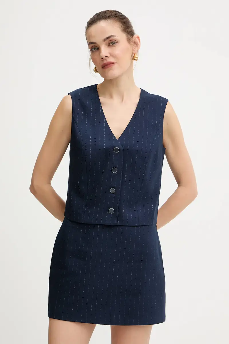 gilet ZANITA colore blu navy W5BH52 W2422