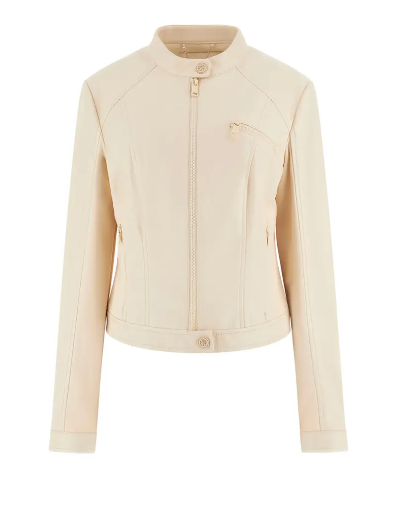 giubbino guess new fiammetta da donna - avorio