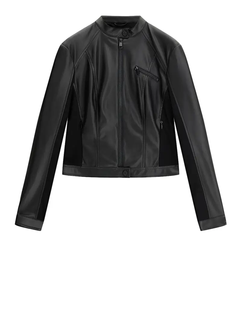 giubbino guess new fiammetta da donna - nero