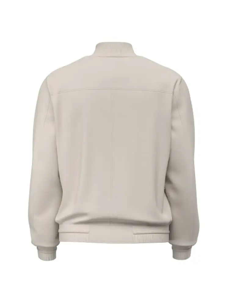 Guess giubbotto bomber strech panna miniatura 2