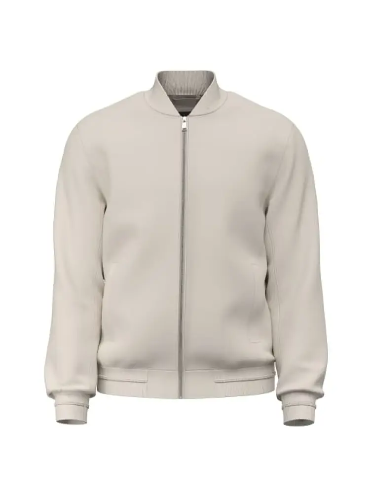 Guess giubbotto bomber strech panna